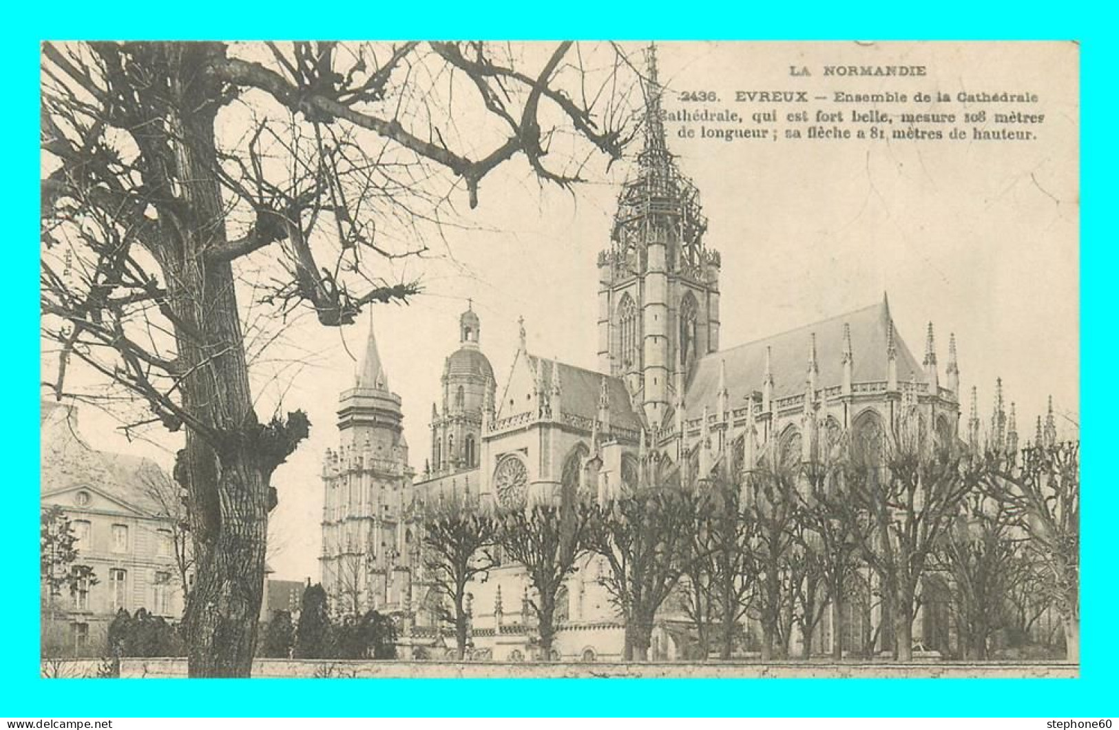 A834 / 205 27 - EVREUX Ensemble De La Cathédrale - Evreux