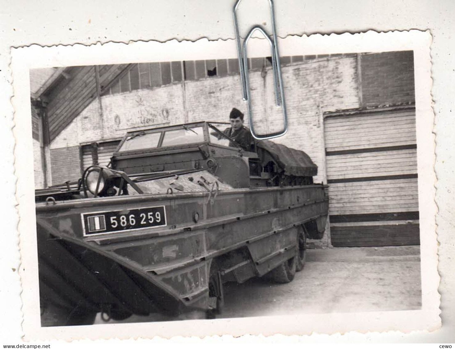 PHOTO CHAR TANK   DUKW "DUCK" ARMEE FRANCAISE - Krieg, Militär