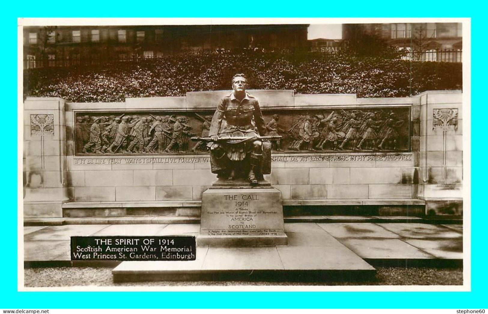 A838 / 111  THE SPIRIT OF 1914 - War Memorial - EFINBURGH - Midlothian/ Edinburgh