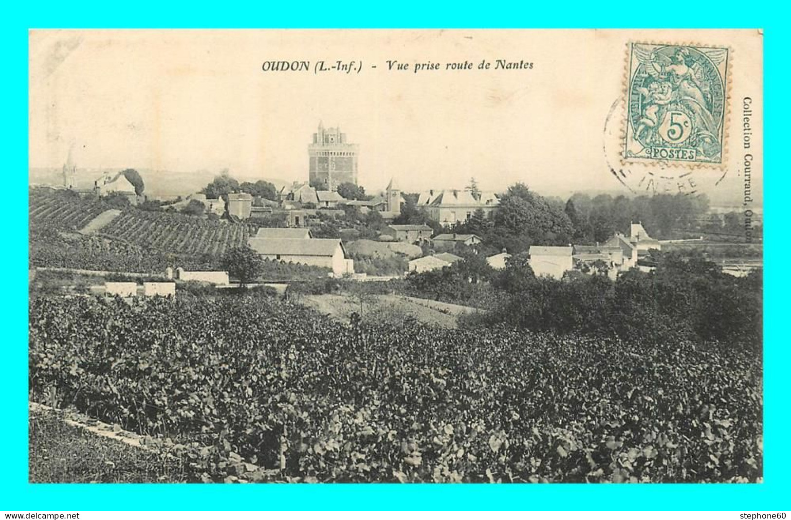 A838 / 419 44 - OUDON Vue Prise Route De Nantes - Oudon