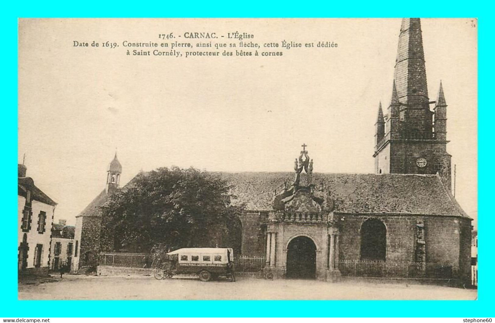 A838 / 473 56 - CARNAC Eglise - Carnac