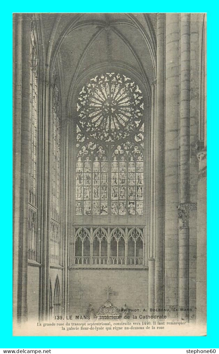 A838 / 527 72 - LE MANS Intérieur De La Cathédrale - Le Mans