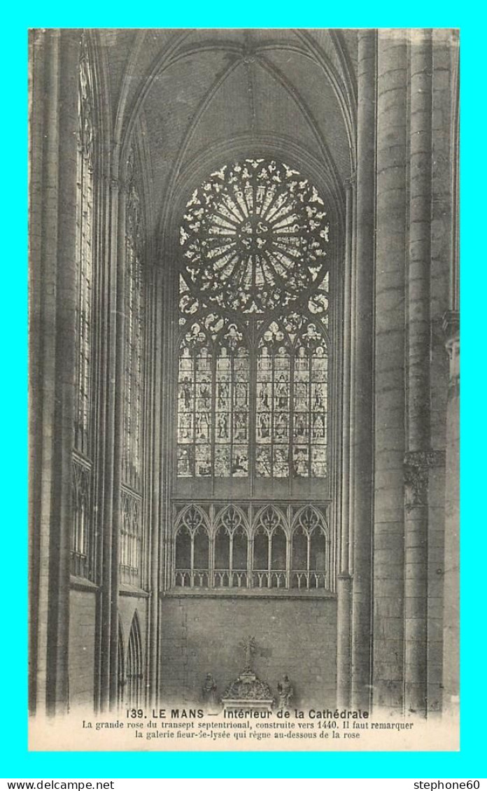 A838 / 529 72 - LE MANS Intérieur De La Cathédrale - Le Mans