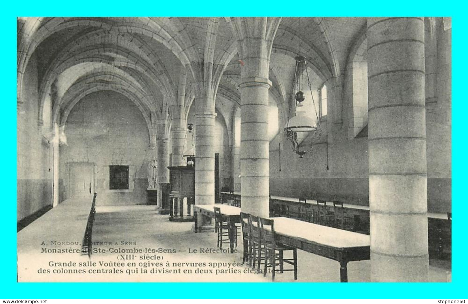 A835 / 503 89 - Monastere De Sainte Colombe Les Sens Refectoire - Sens