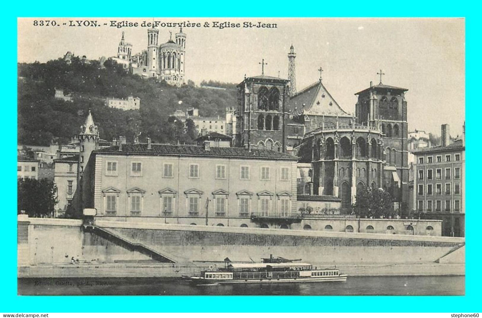 A804 / 353 69 - LYON Eglise De Foruviere ( Reproduction ? ) - Sonstige & Ohne Zuordnung