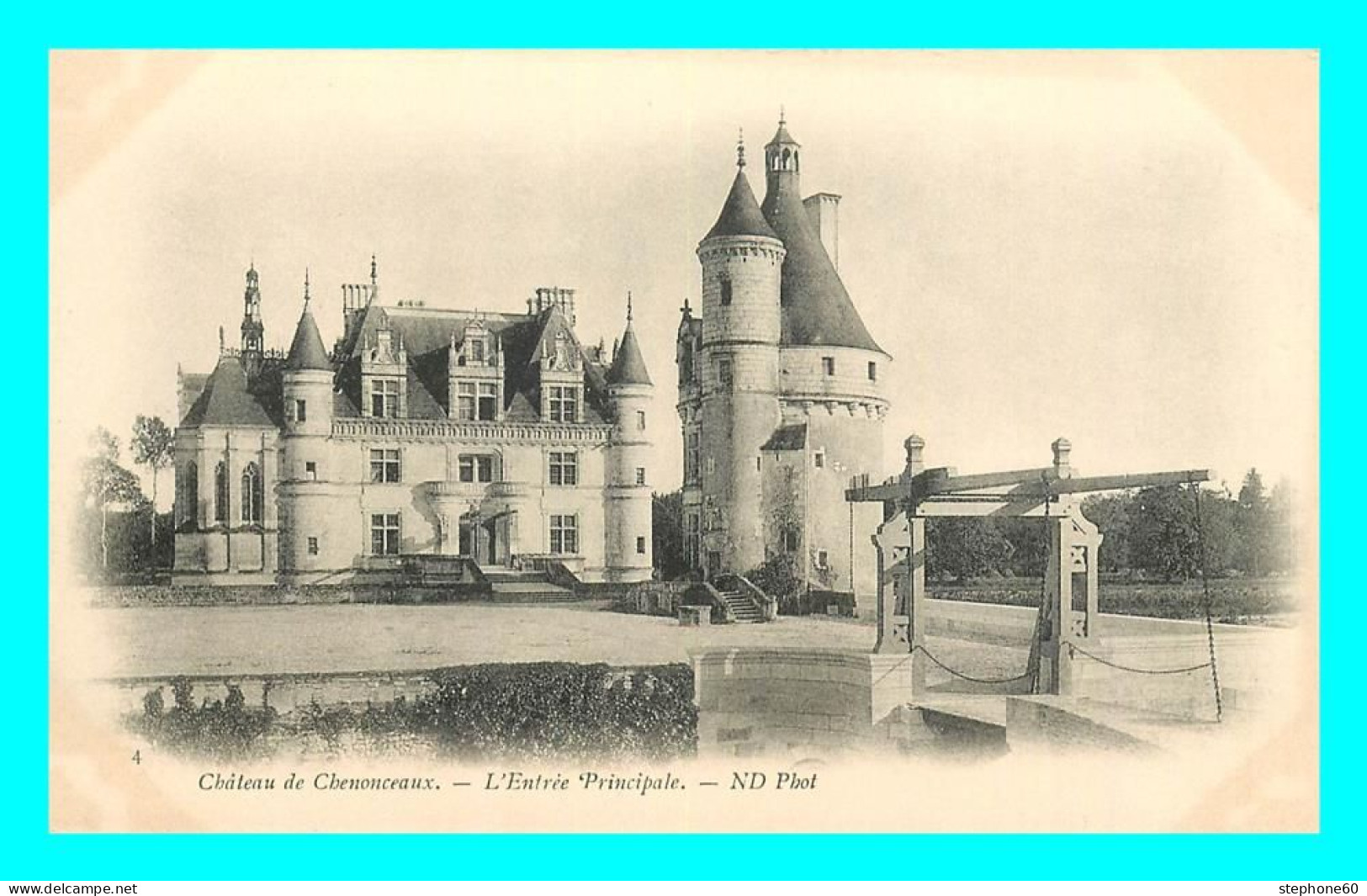 A804 / 401 37 - CHENONCEAUX Chateau Entrée Principale - Chenonceaux