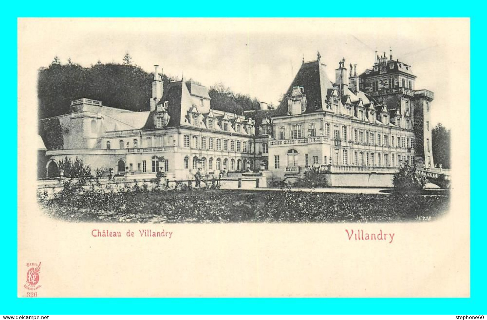 A804 / 413 37 - VILLANDRY Chateau - Autres & Non Classés