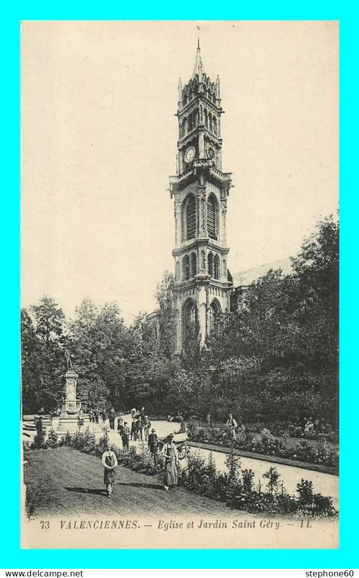 A836 / 619 59 - VALENCIENNES Eglise Et Jardin Saint Gery - Valenciennes