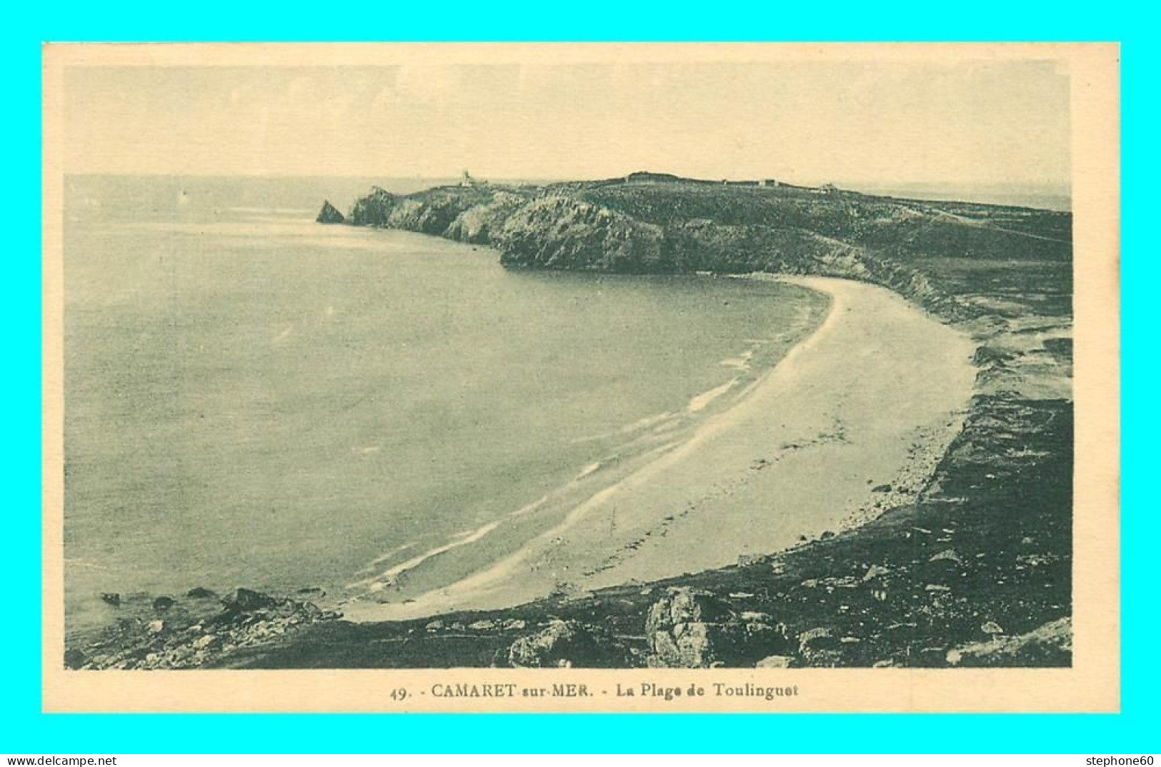 A836 / 463 29 - CAMARET SUR MER La Plage De Toulinguet - Camaret-sur-Mer