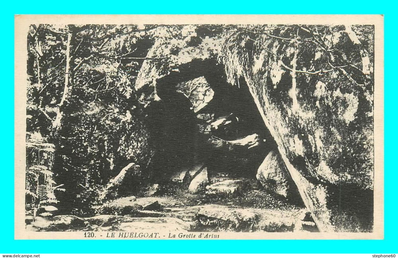 A836 / 455 29 - HUELGOAT La Grotte D'Artus - Huelgoat