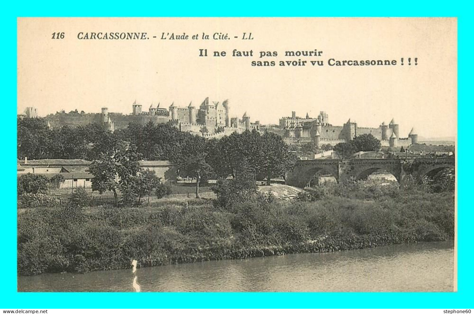 A838 / 247 11 - CARCASSONNE L'Aude Et La Cité - Carcassonne