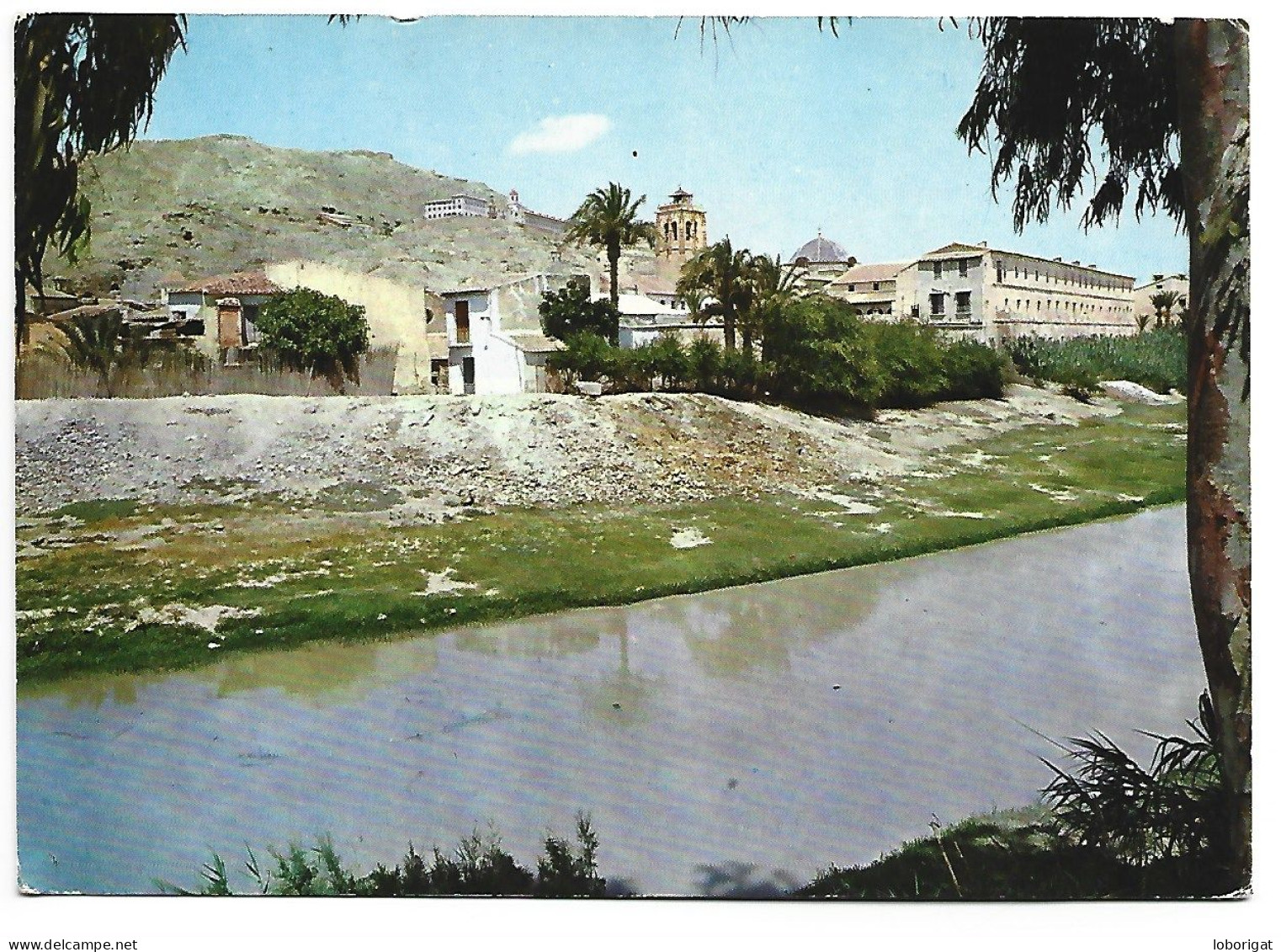 VISTA PARCIAL TORRE DE SANTA JUSTA, AL FONDO EL SEMINARIO.- ORIHUELA / ALICANTE.-  ( ESPAÑA ) - Alicante