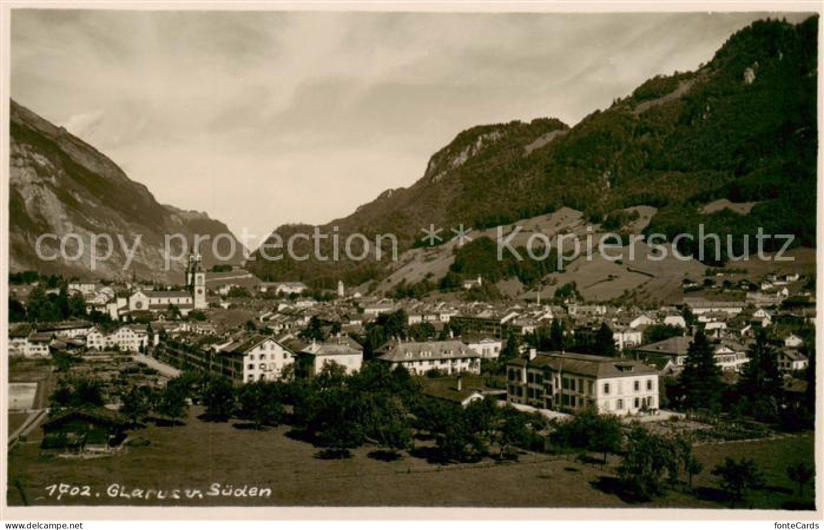 13822601 Glarus GL Panorama Glarus GL - Other & Unclassified