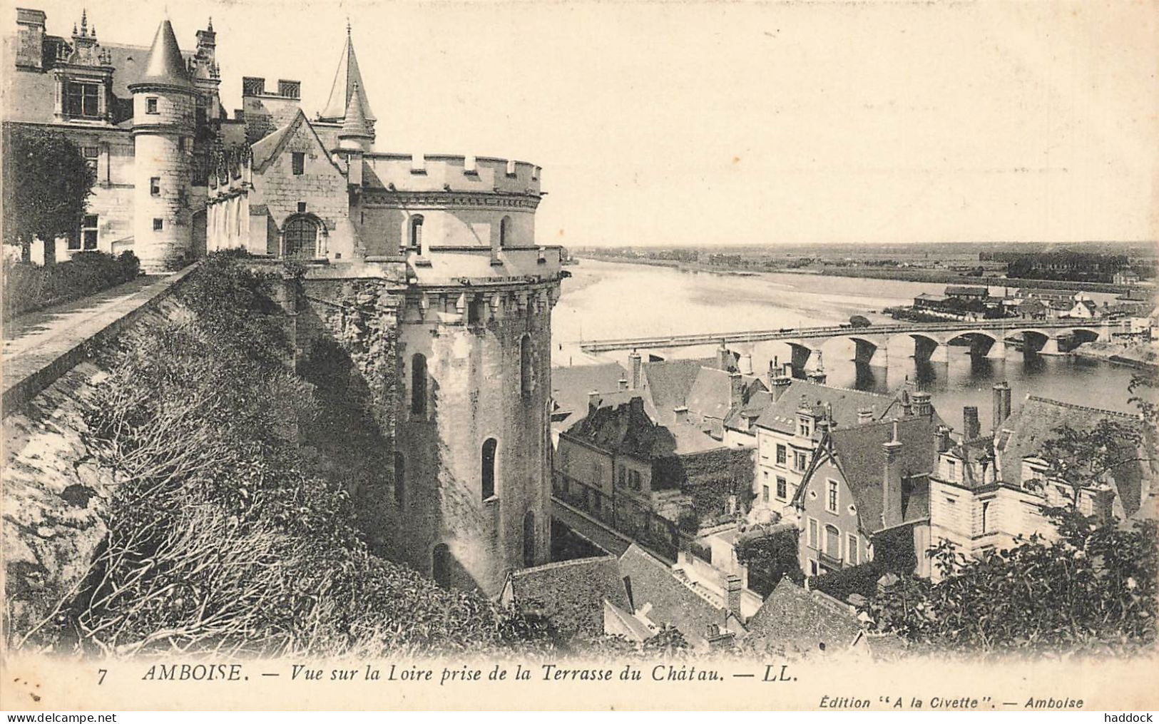 AMBOISE : VUE SUR LA LOIRE - Amboise