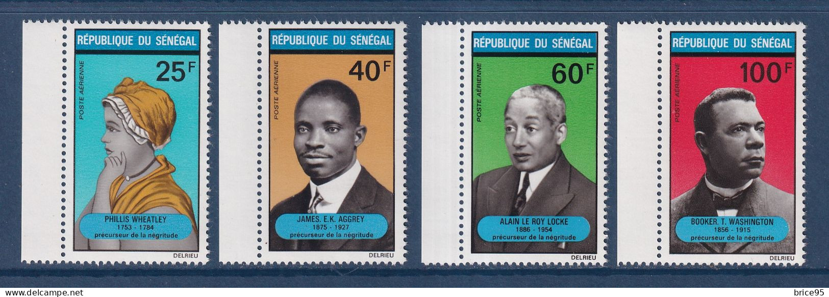 Sénégal - YT PA N° 100 à 103 ** - Neuf Sans Charnière - Poste Aérienne - 1971 - Sénégal (1960-...)