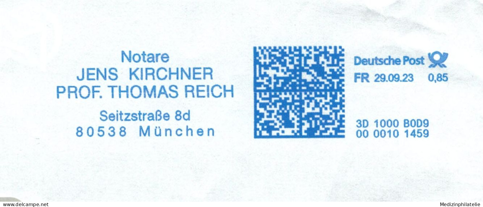Notare Jens Kirchner - Prof. Thomas Reich Seitz-Str. 80538 München - Altri & Non Classificati