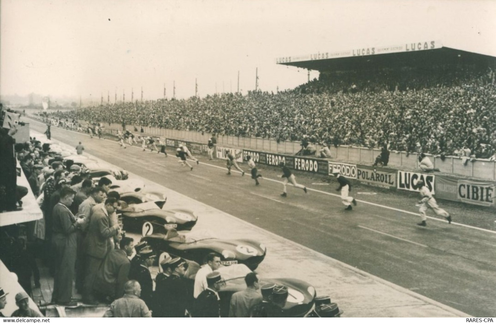 72 - 24 Heures Du MANS De 1955 - Départ - CPSM Photo   - TTB - Le Mans