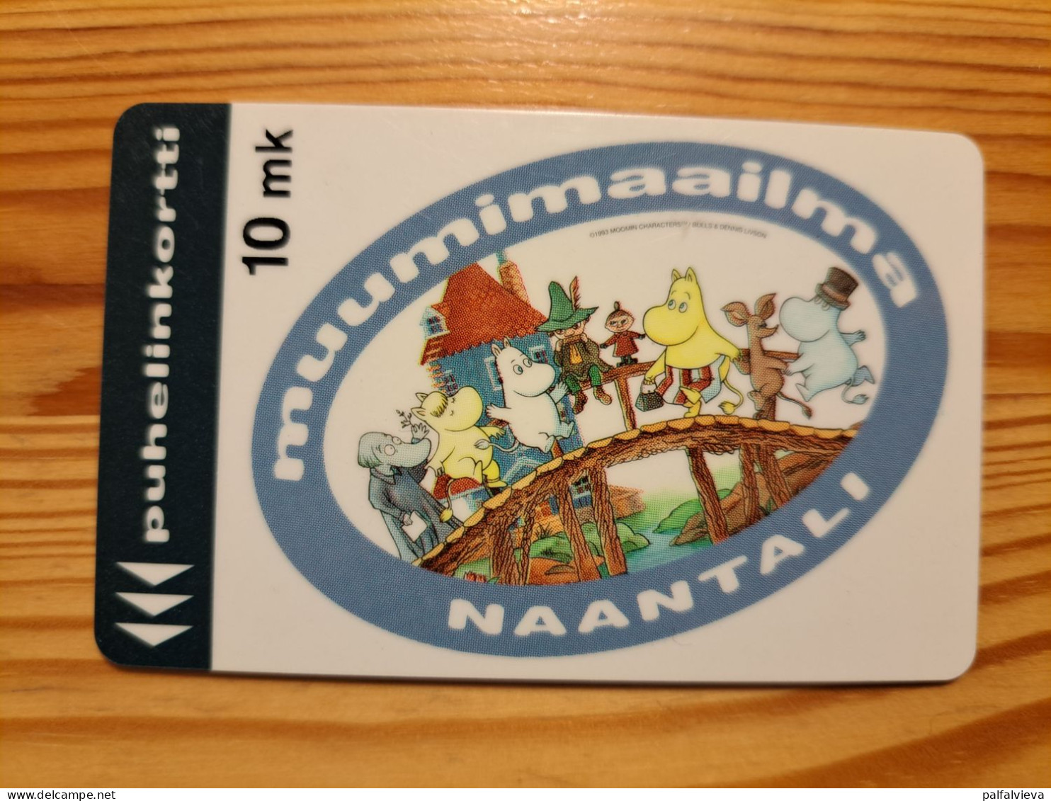 Phonecard Finland, Turku Telephone - Moomin - Finlandia