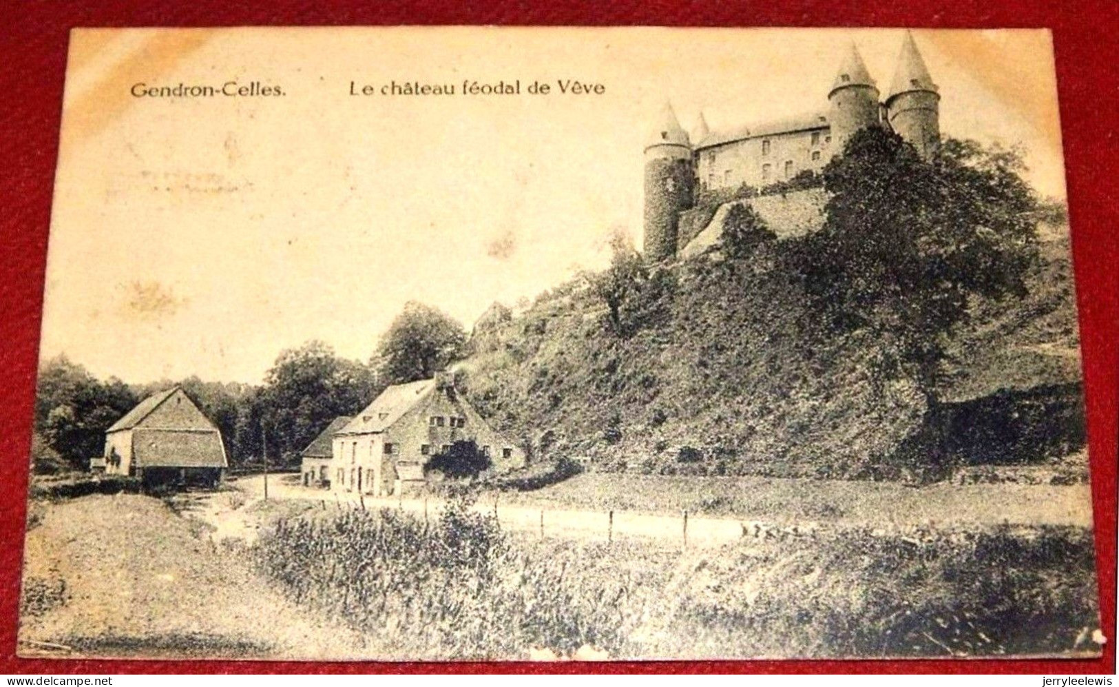 GENDRON-CELLES  -  Château Féodal De Vèves    -  1921     - - Houyet