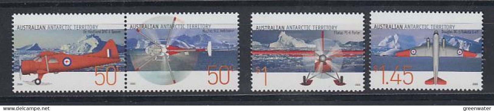 AAT 2005 Aviation In Antarctica 4v ** Mnh (59641) - Nuovi