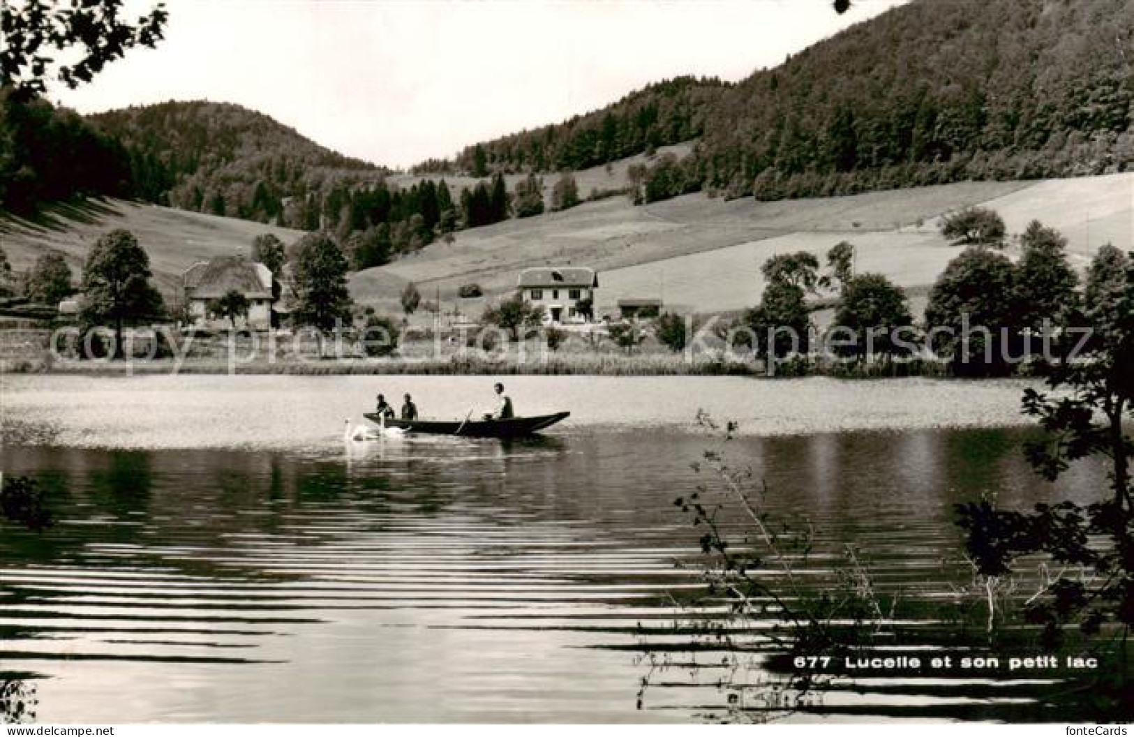 13821281 Lucelle Delemont JU Et Son Petit Lac  - Sonstige & Ohne Zuordnung