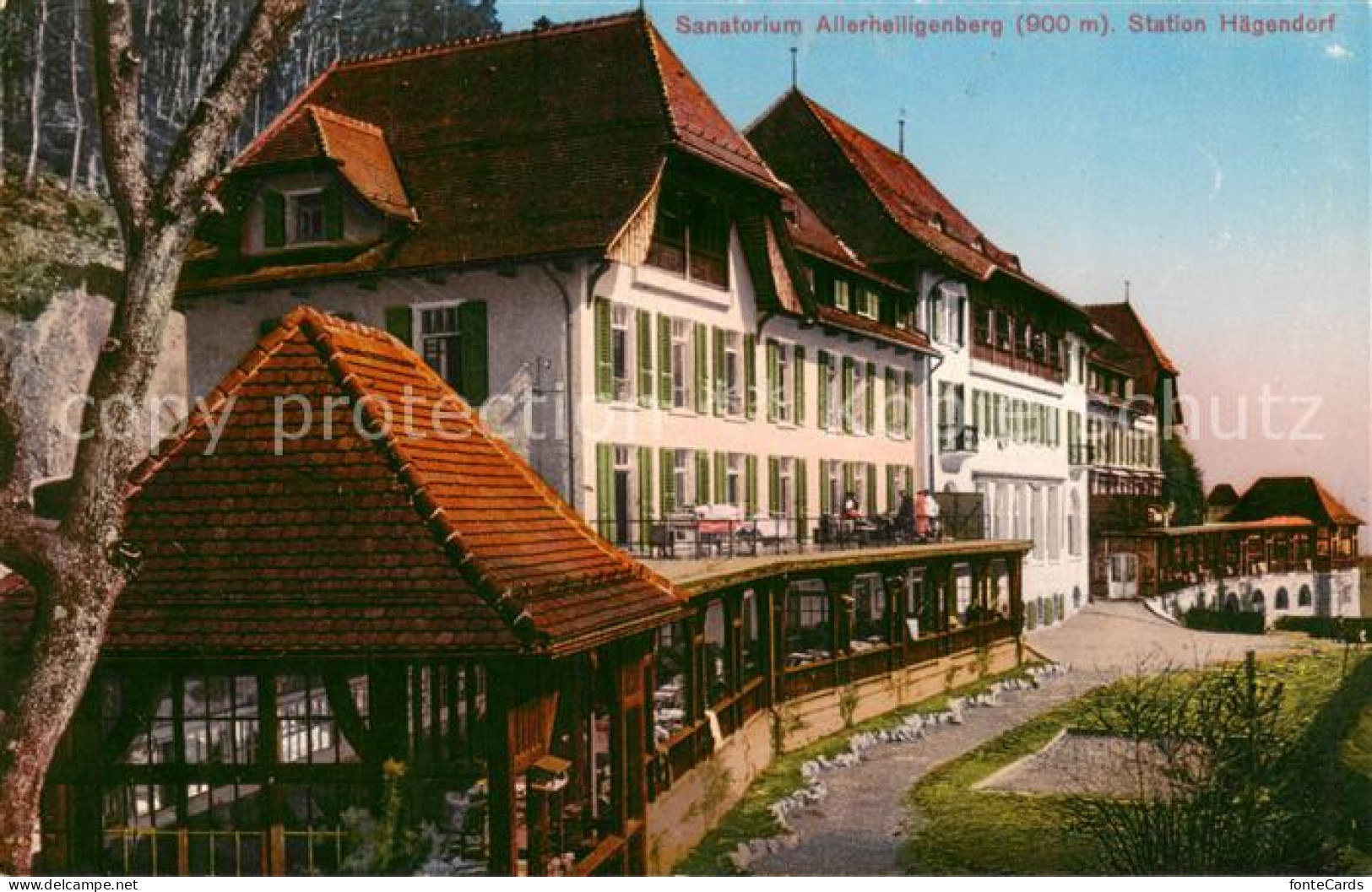 13821232 Allerheiligenberg SO Sanatorium Station Haegendorf  - Andere & Zonder Classificatie