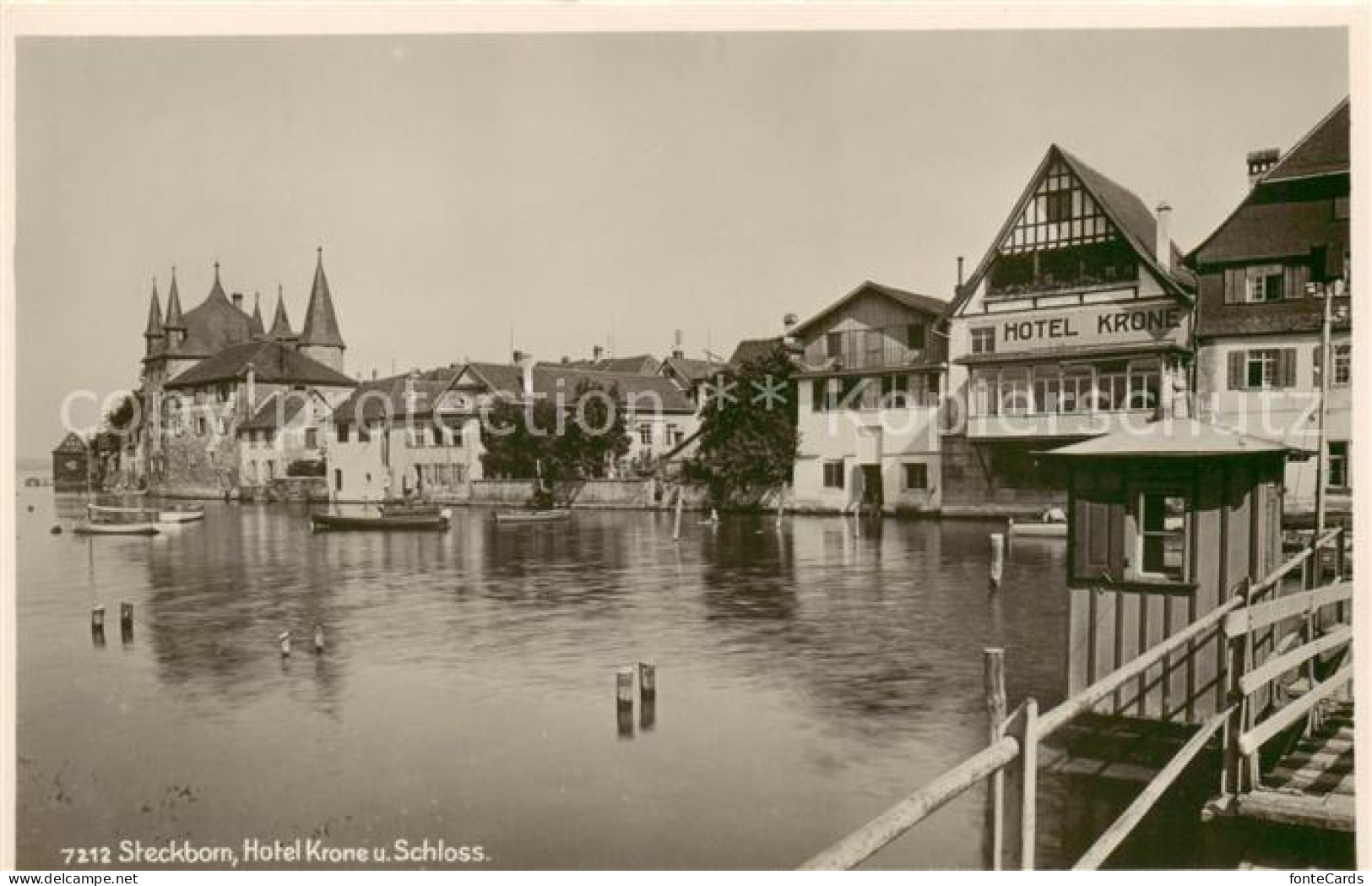 13820864 Steckborn Untersee Hotel Krone Und Schloss Steckborn Untersee - Autres & Non Classés