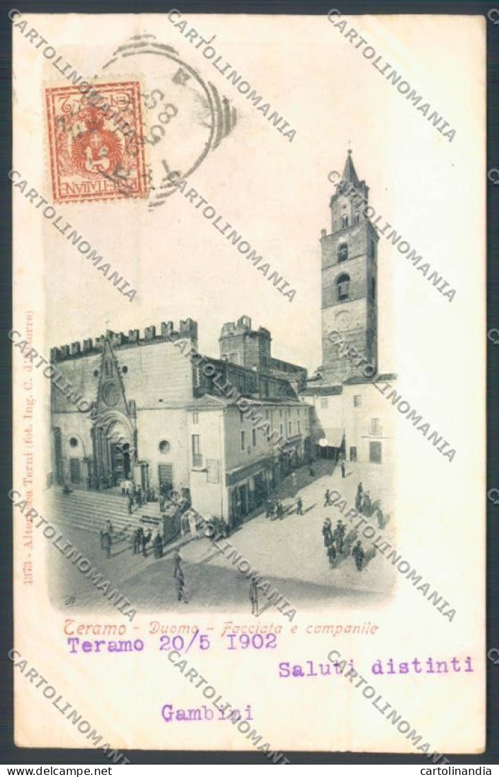 Teramo Città Alterocca 1373 Cartolina ZB3334 - Teramo