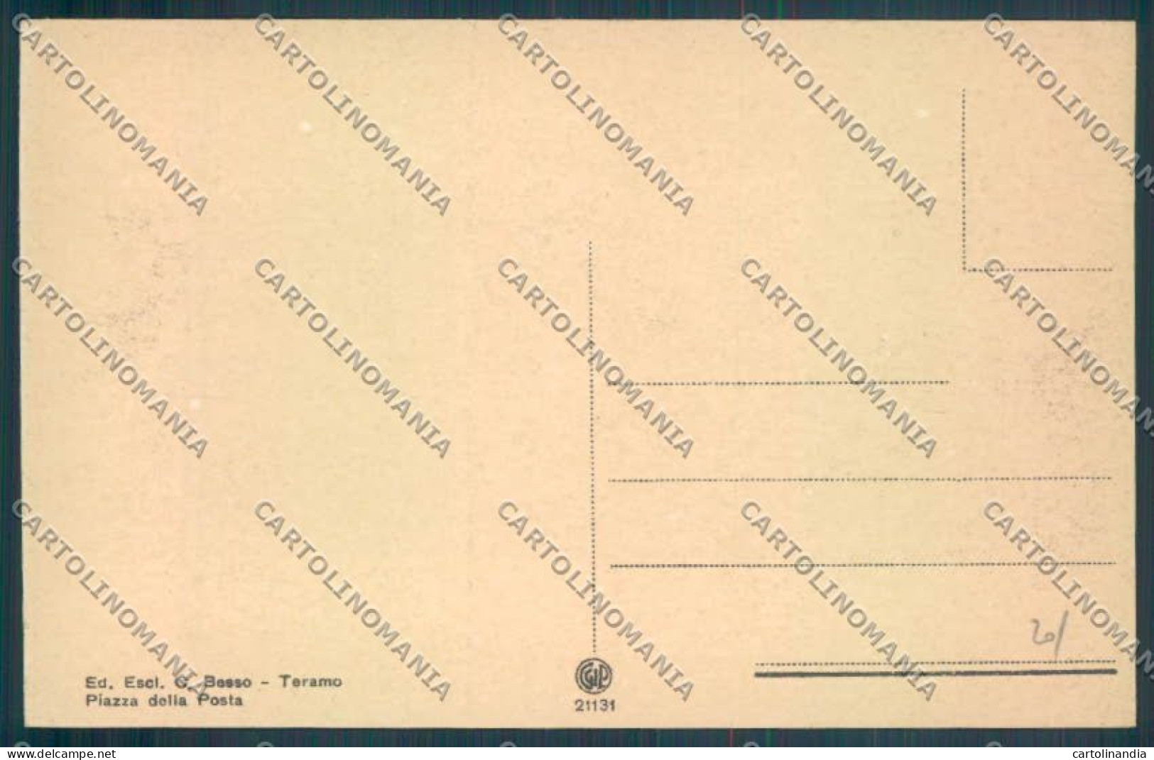 Teramo Città Cartolina ZB3341 - Teramo