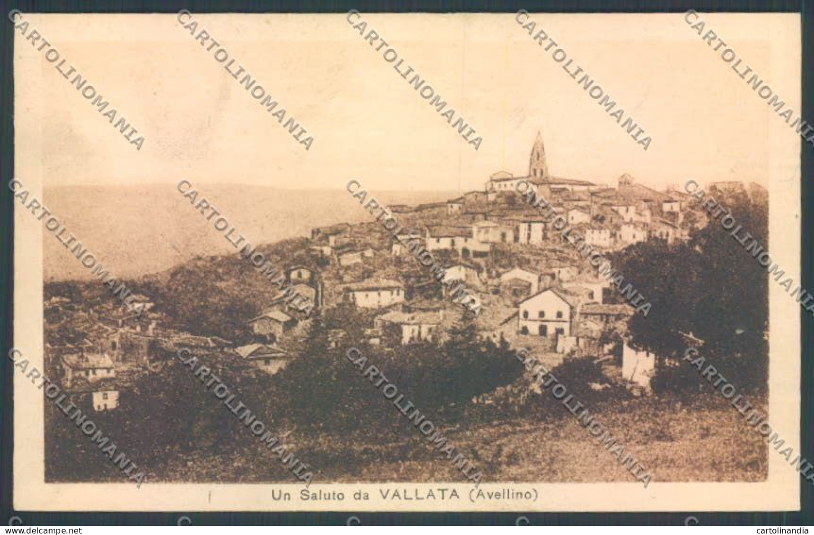 Avellino Vallata Cartolina ZB3399 - Avellino