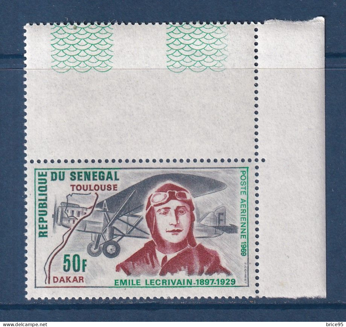 Sénégal - YT PA N° 80 ** - Neuf Sans Charnière - Poste Aérienne - 1969 - Senegal (1960-...)