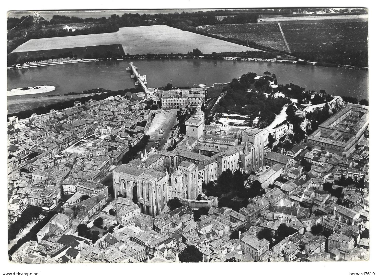 84 Avignon -  Le Palais Des Papes - Ensemble Vu De L'est - Avignon (Palais & Pont)