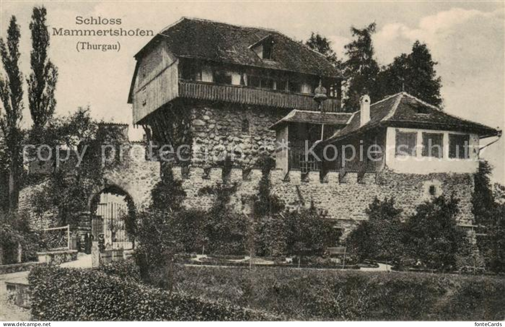 13820382 Roggwil TG Schloss Mammertshofen Roggwil TG - Autres & Non Classés