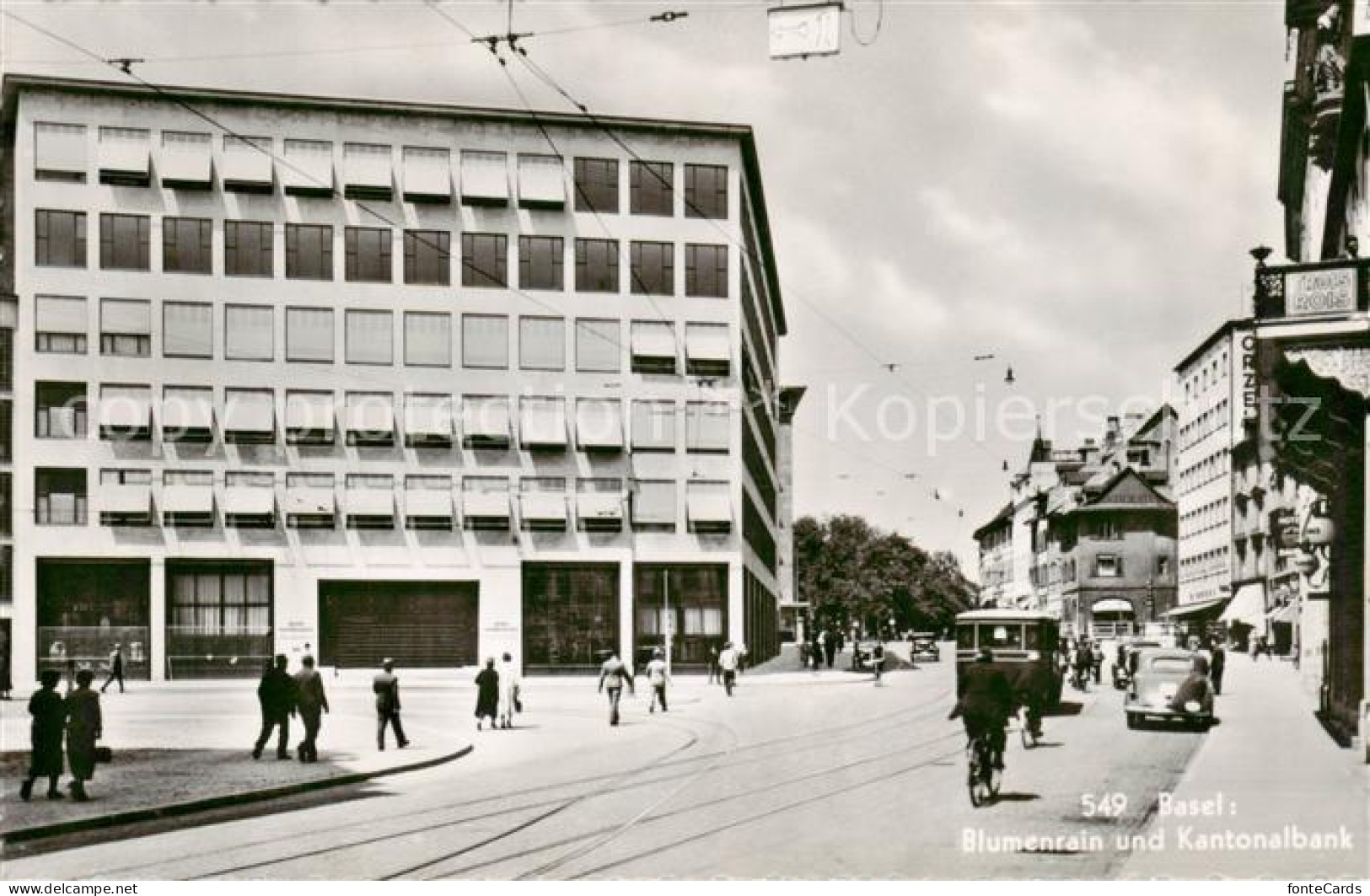 13820364 Basel BS Blumenrein Und Kantonalbank Basel BS - Sonstige & Ohne Zuordnung