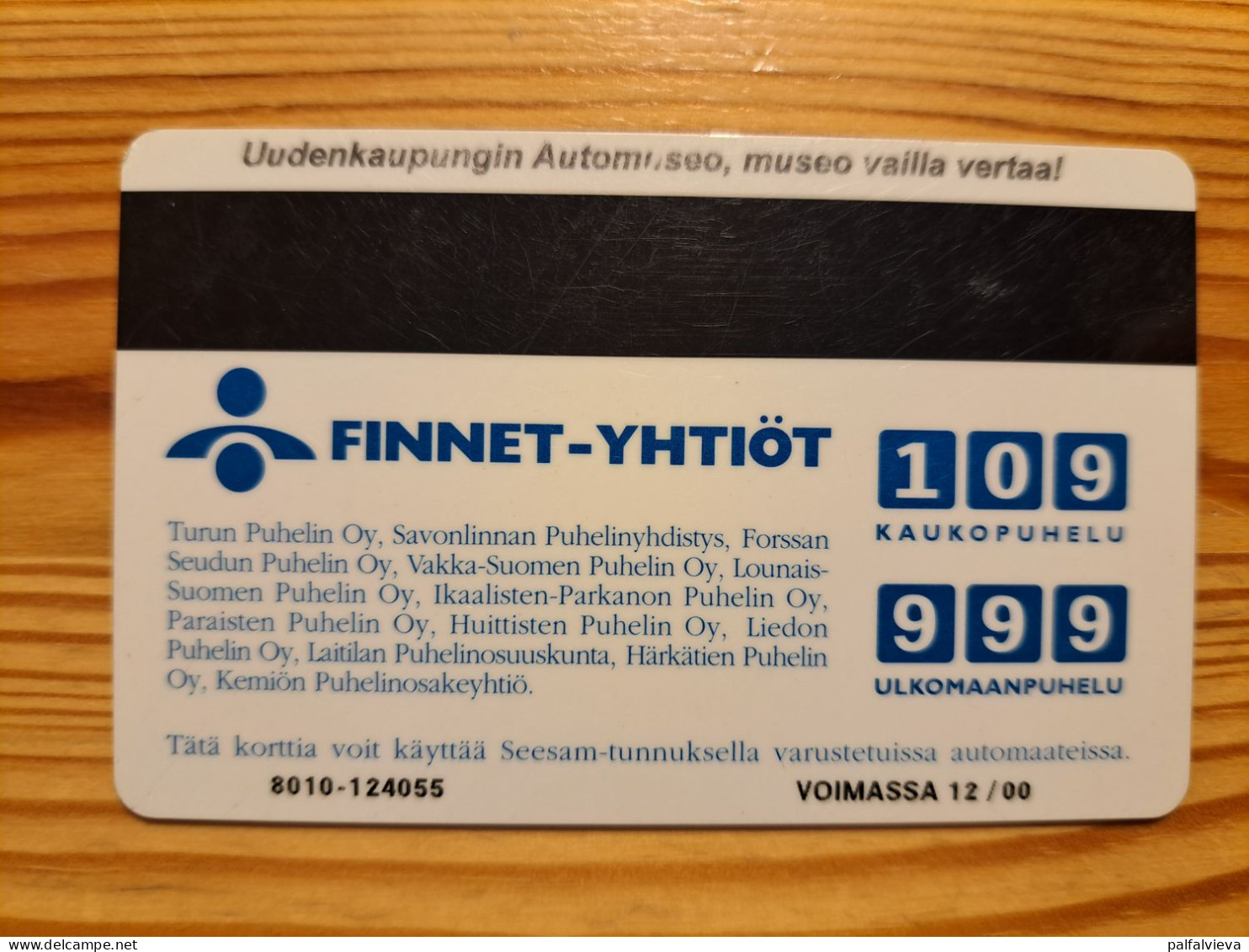 Phonecard Finland, Turku Telephone - Motorbike, Norton 41.300 Ex - Finlande