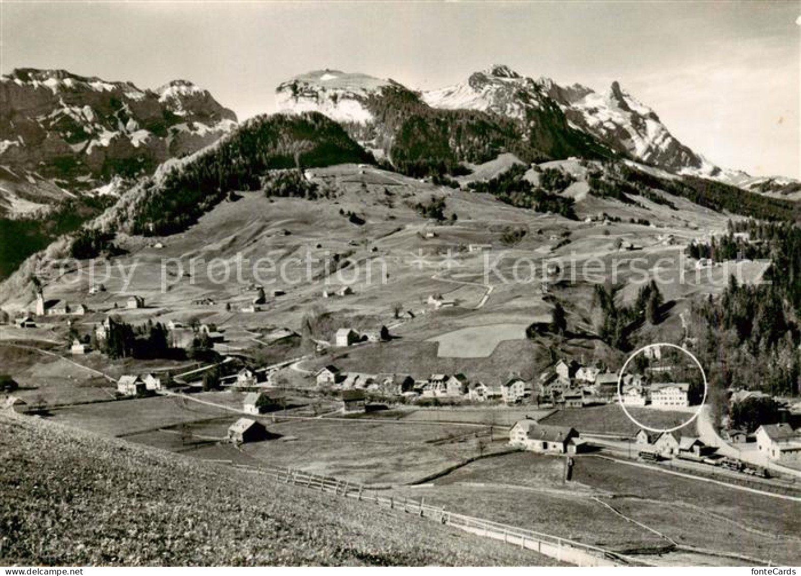 13819072 Weissbad IR Panorama Mit Hotel Weissbadbruecke  - Autres & Non Classés