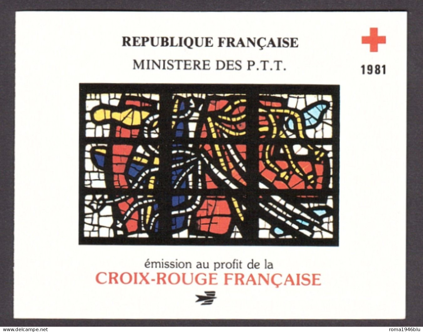 FRANCIA 1981 LIBRETTO PRO CROCE ROSSA ** MNH - Rotes Kreuz