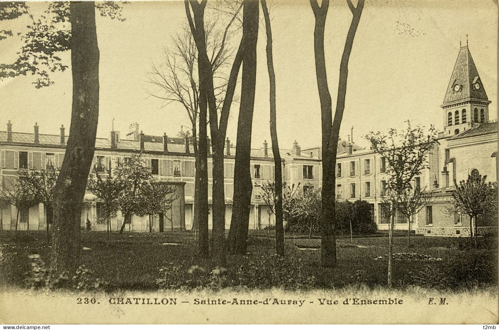 CPA CHATILLON - Sainte Anne D'Auray, Vue D'ensemble (n°230) - Châtillon