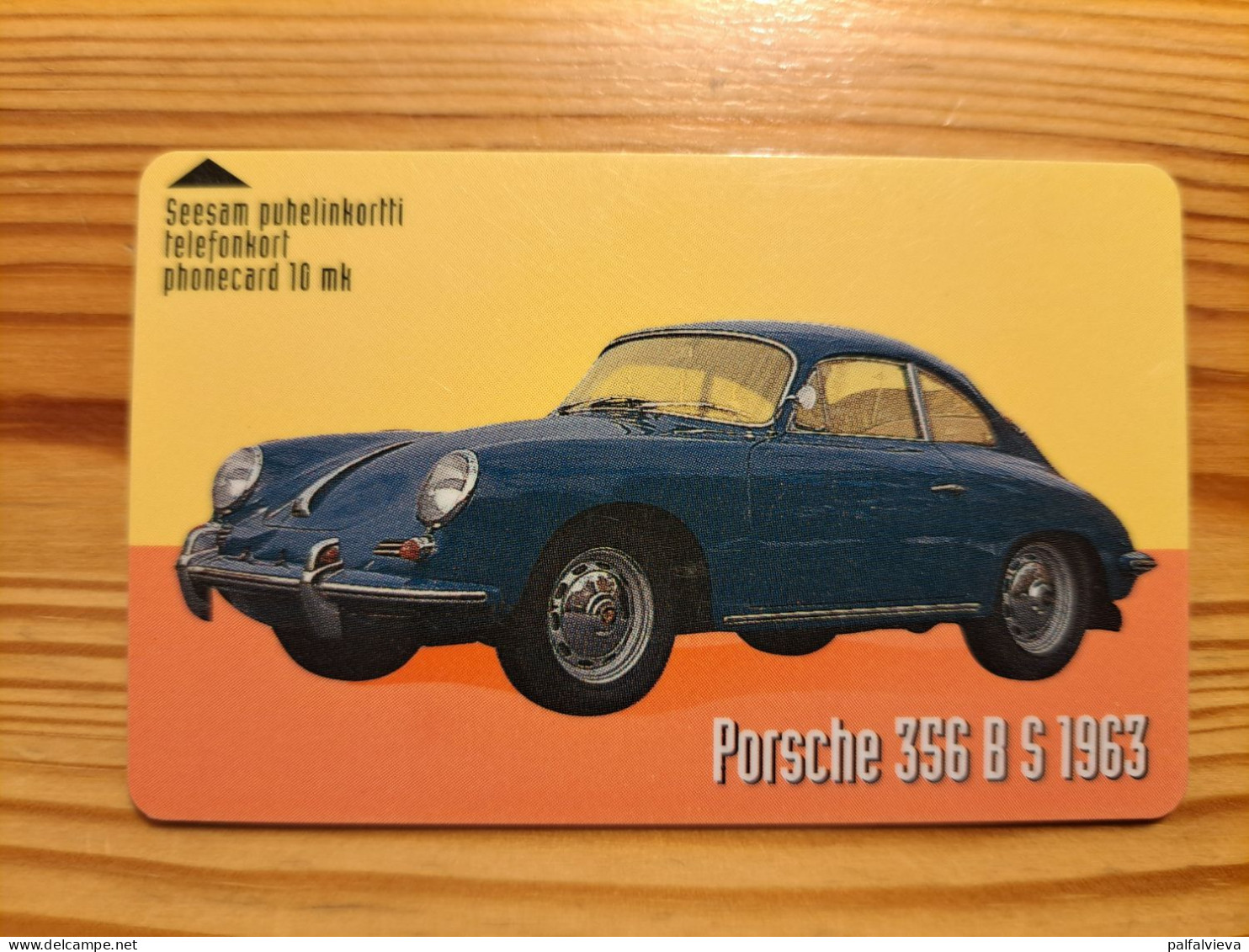 Phonecard Finland, Turku Telephone - Car, Porsche 13.500 Ex - Finland