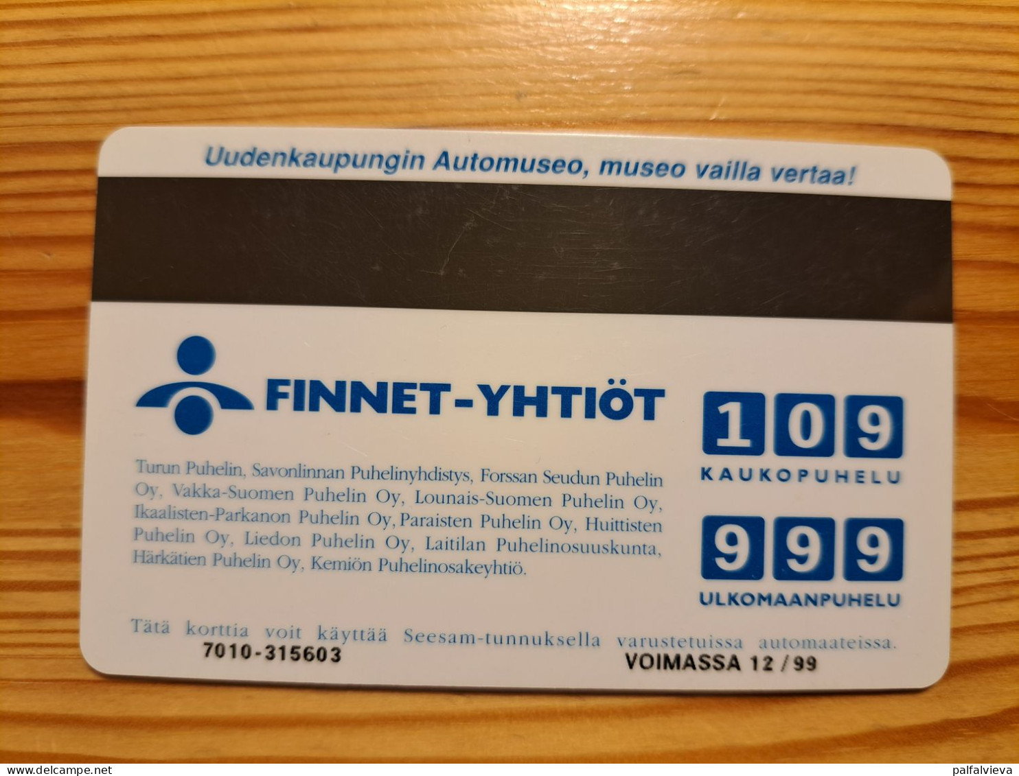 Phonecard Finland, Turku Telephone - Car, Porsche 13.500 Ex - Finnland