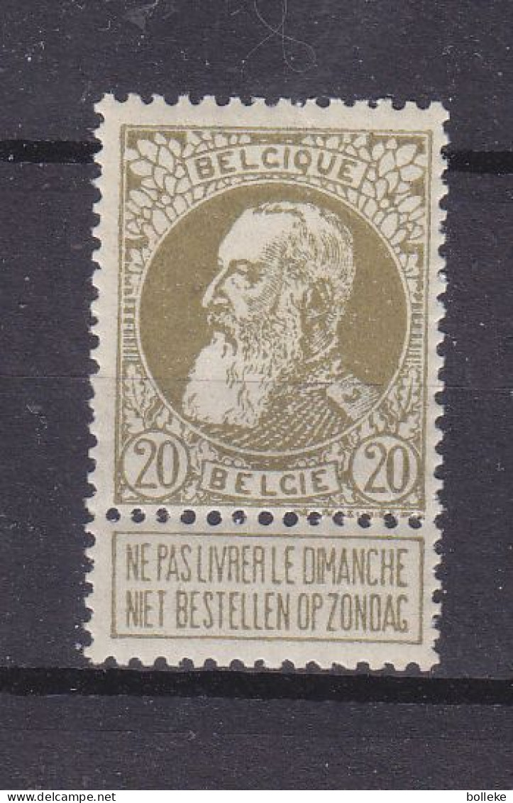 Belgique - COB 75 ** - Grosse Barbe - Valeur 150,00 Euros - 1905 Barbas Largas