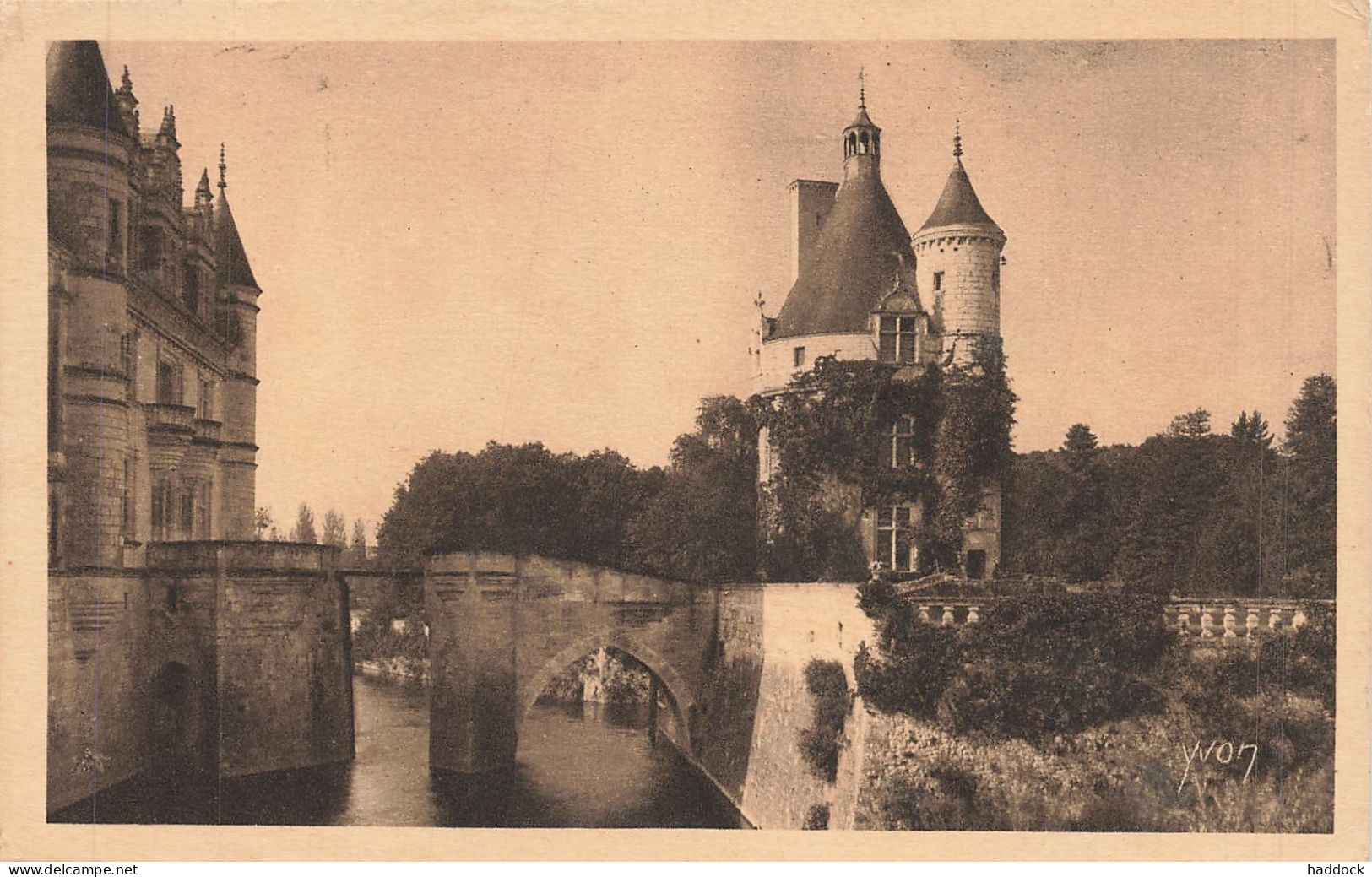 CHENONCEAUX : LE CHATEAU - TOUR DES MARQUES - Chenonceaux