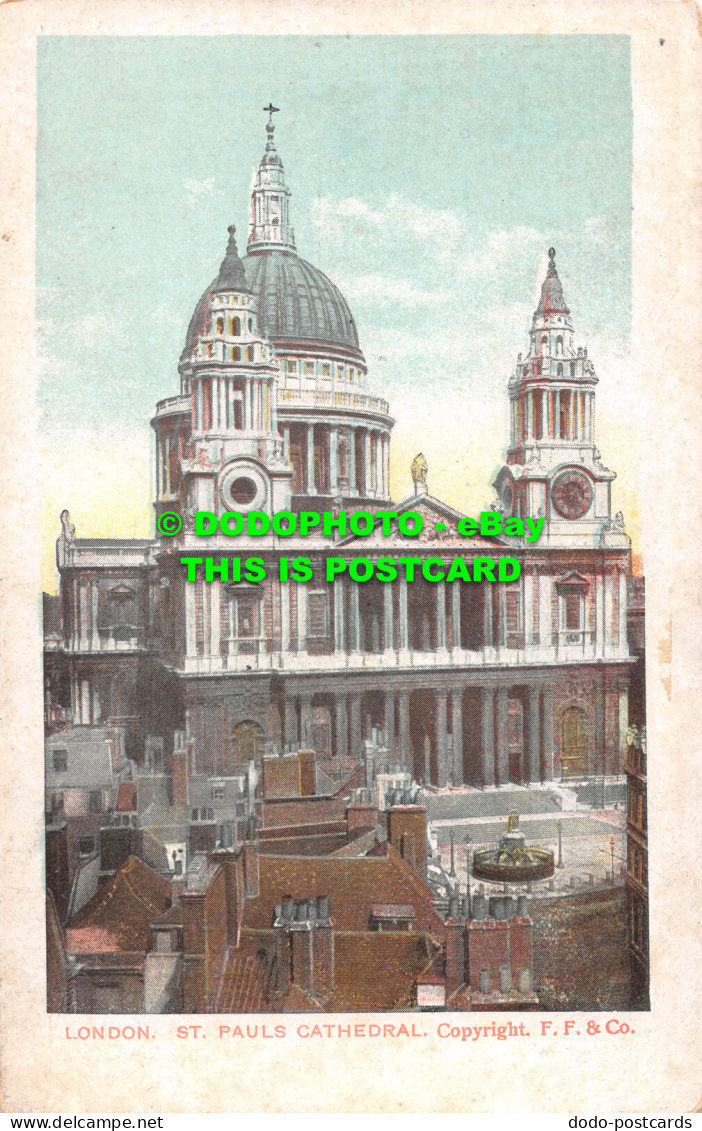 R498302 London. St. Pauls Cathedral. F. F. D. And D - Sonstige & Ohne Zuordnung