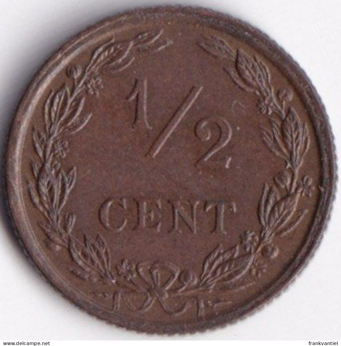 Nederland / Netherlands KM-133 1/2 Cent 1903 - 0.5 Cent