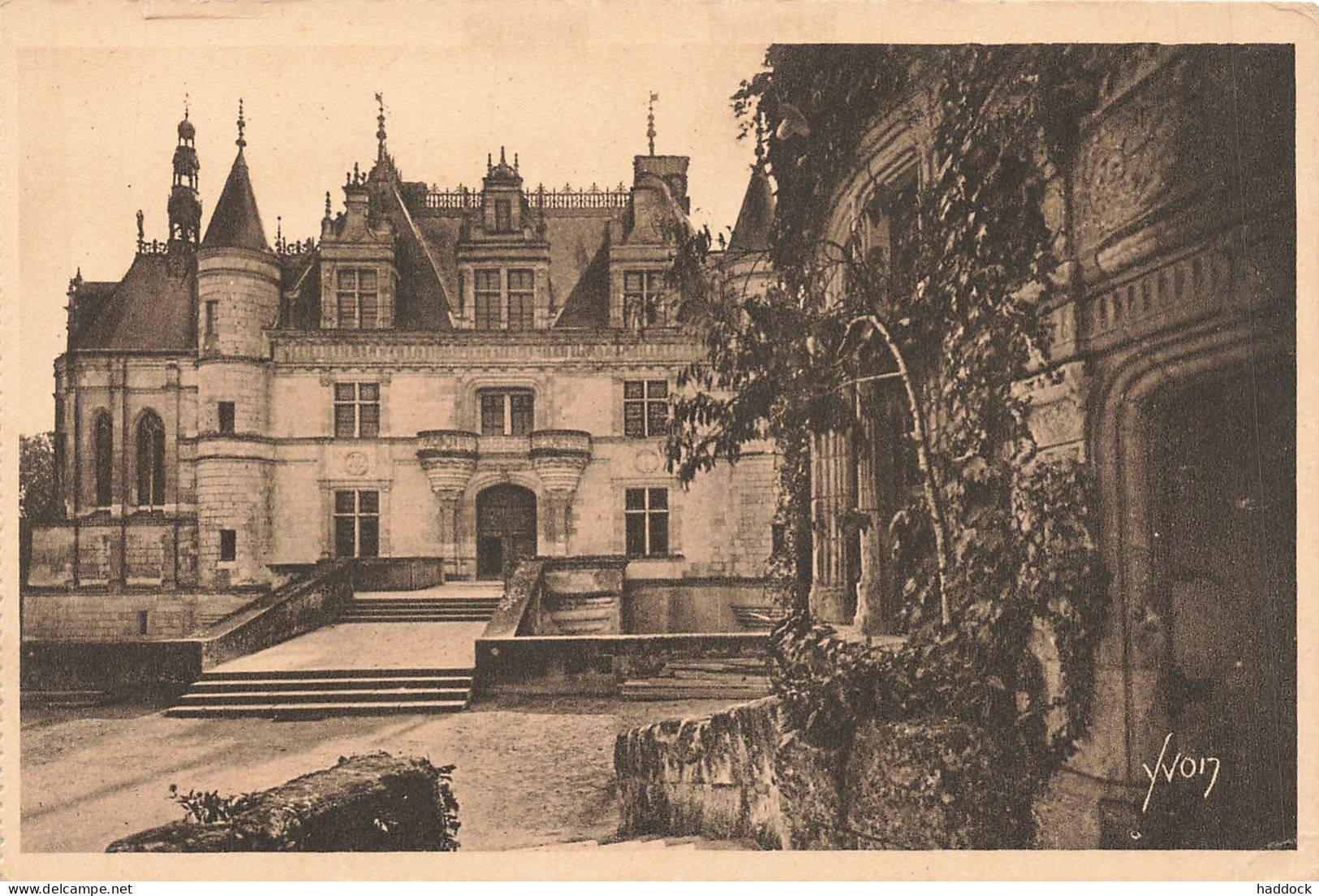 CHENONCEAUX : LE CHATEAU - AILE THOMAS BOHIER - Chenonceaux