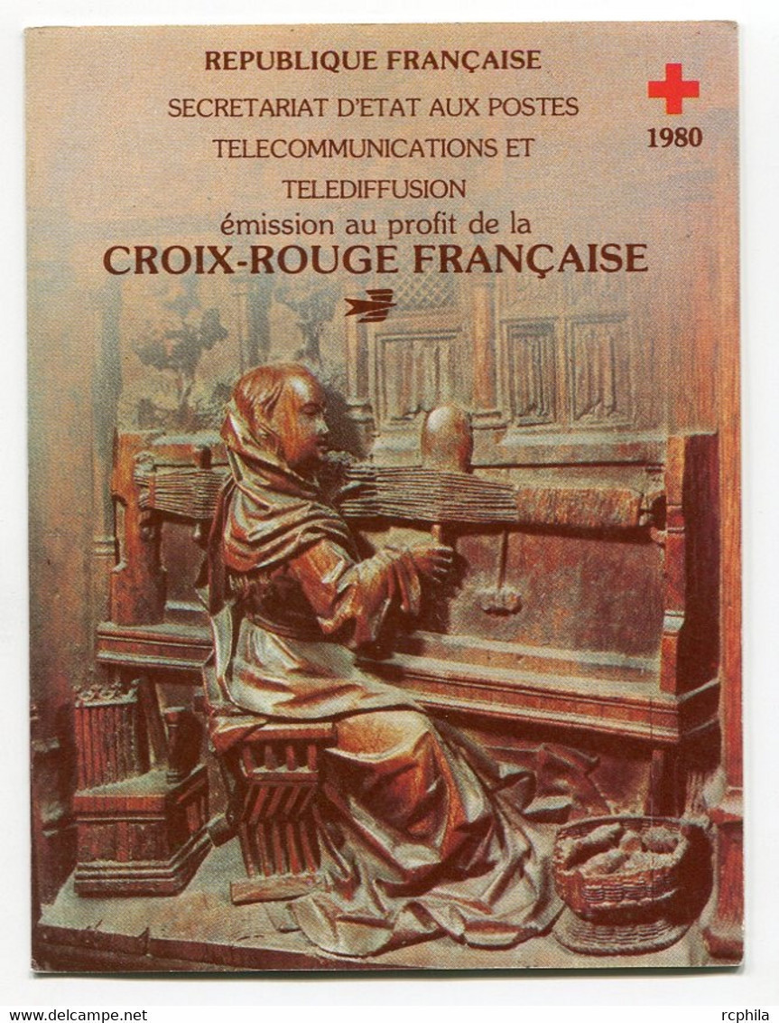 RC 21279 FRANCE COTE 9€ N° 2029 CARNET CROIX ROUGE DE 1980 NEUF ** MNH TB - Croce Rossa