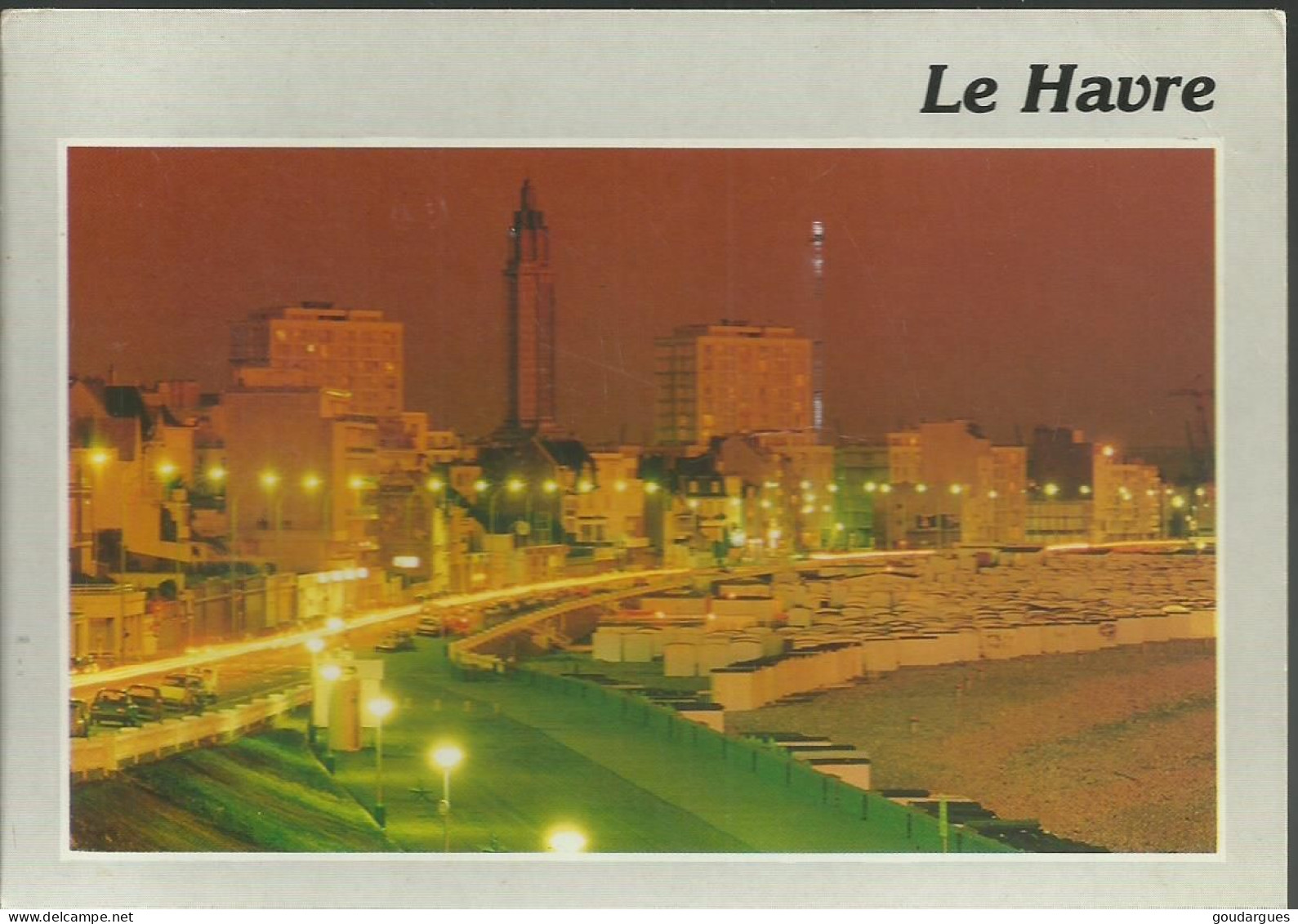 Le Havre - Vue De Nuit - Flamme Datée 25-3-91 Du Havre Ppal - (P) - Non Classés