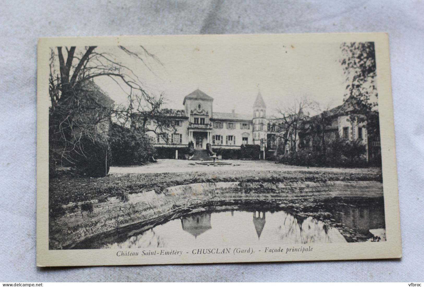 Chusclan, Château Saint Emétéry, Façade Principale, Gard 30 - Otros & Sin Clasificación