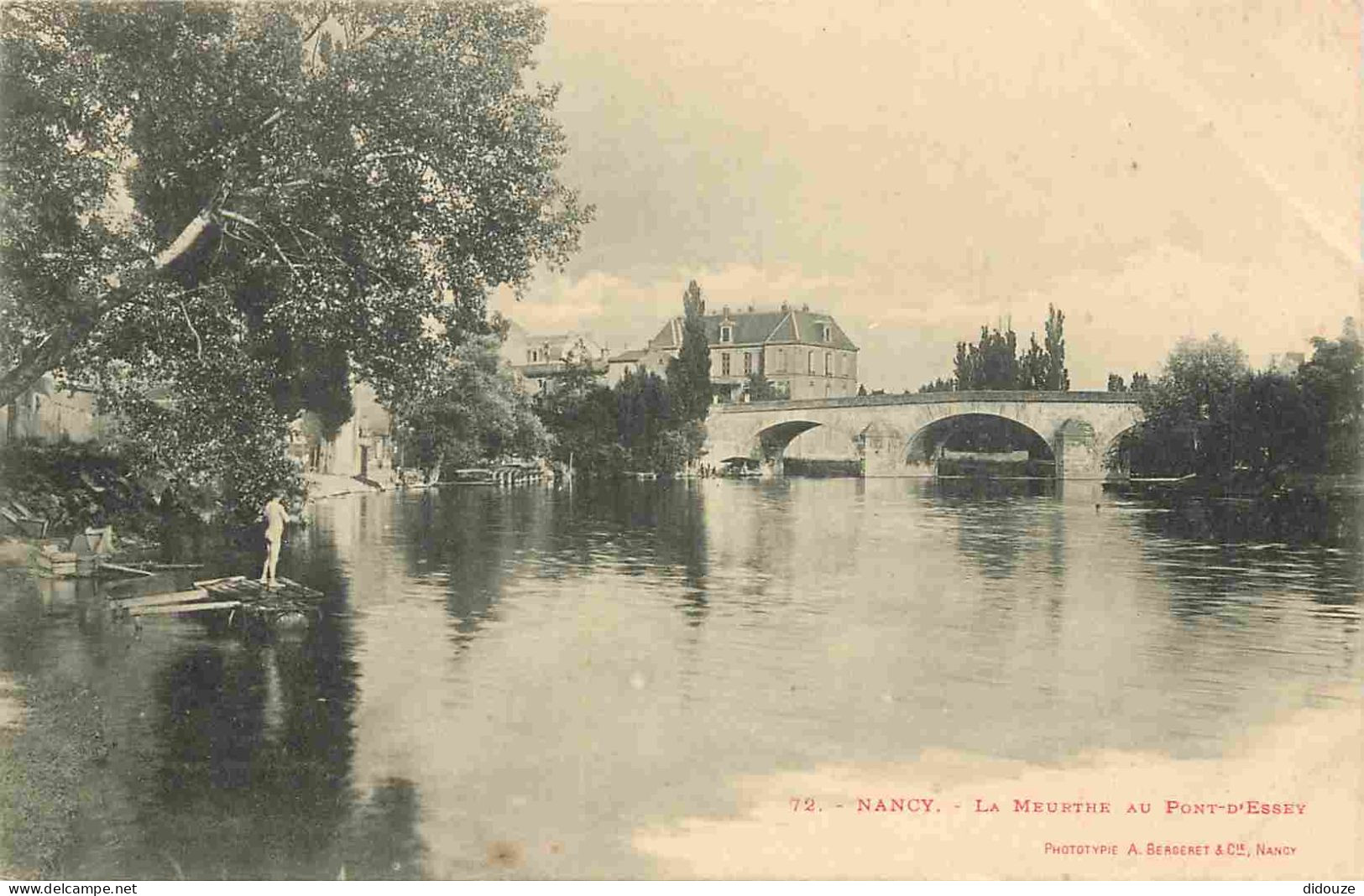 54 - Nancy - La Meurthe Au Pont D'Essey - Précurseur - CPA - Voir Scans Recto-Verso - Nancy