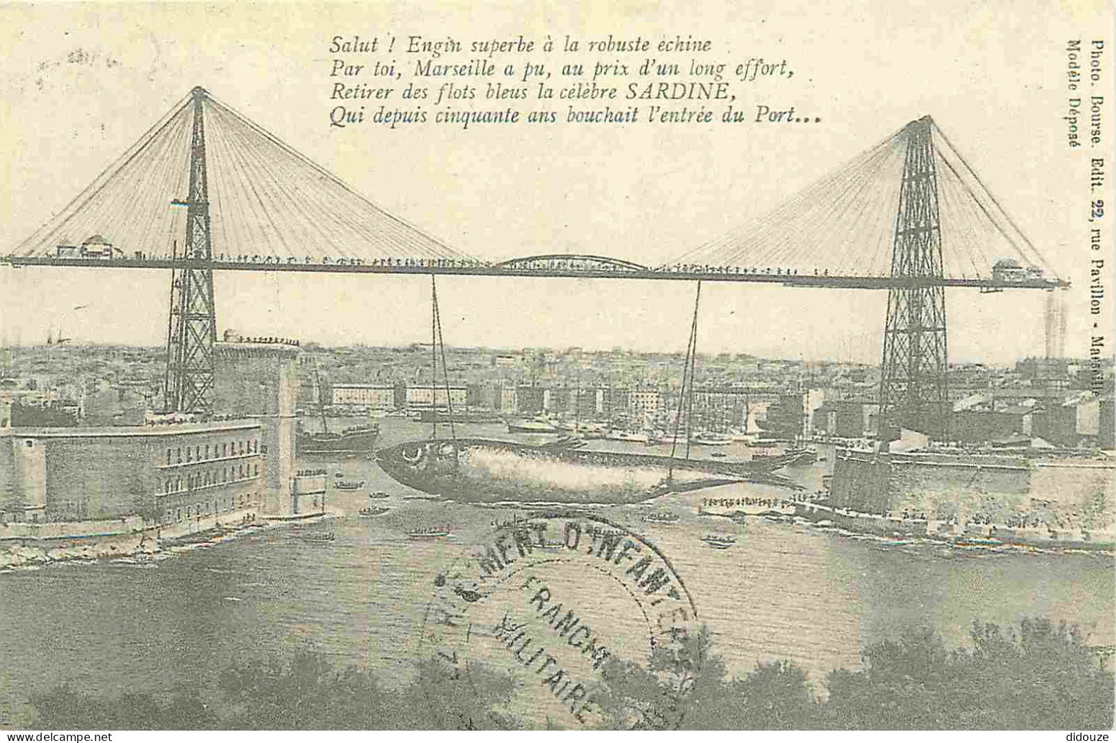 Reproduction CPA - 13 Marseille - Le Pont Transbordeur - CPM Format CPA - Voir Scans Recto-Verso - Unclassified